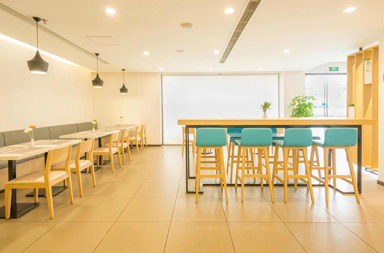 Hanting Hotel Qingdao Zhanqiao Railway Station Dış mekan fotoğraf