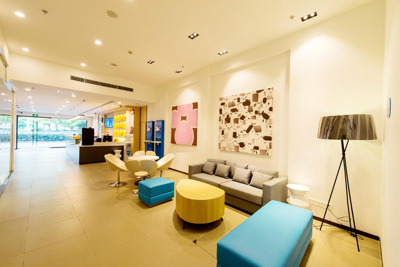Hanting Hotel Qingdao Zhanqiao Railway Station Dış mekan fotoğraf